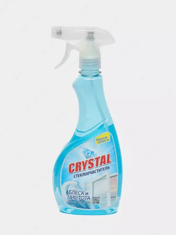 Жидкий стеклоочиститель (спрей) ”Crystal” Морская свежесть, 500 мл. (Код - 1309) — 1