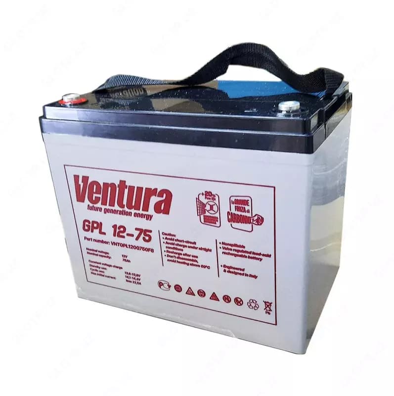 Аккумулятор VENTURA GPL 12-75 — 1