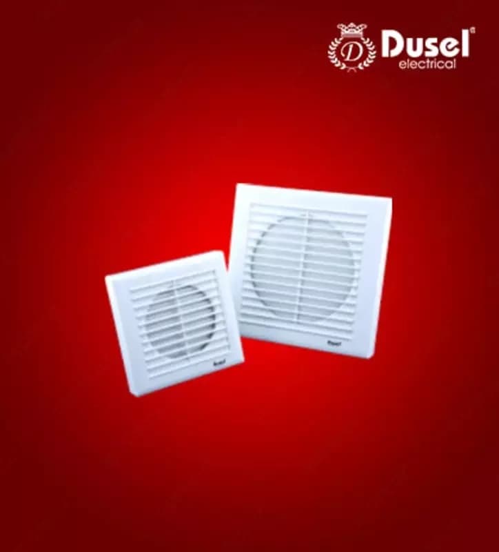 Вытяжной бытовой вентилятор (встраиваемый) ”Dusel” DV2-100, 12W, IP20 (White) — 1