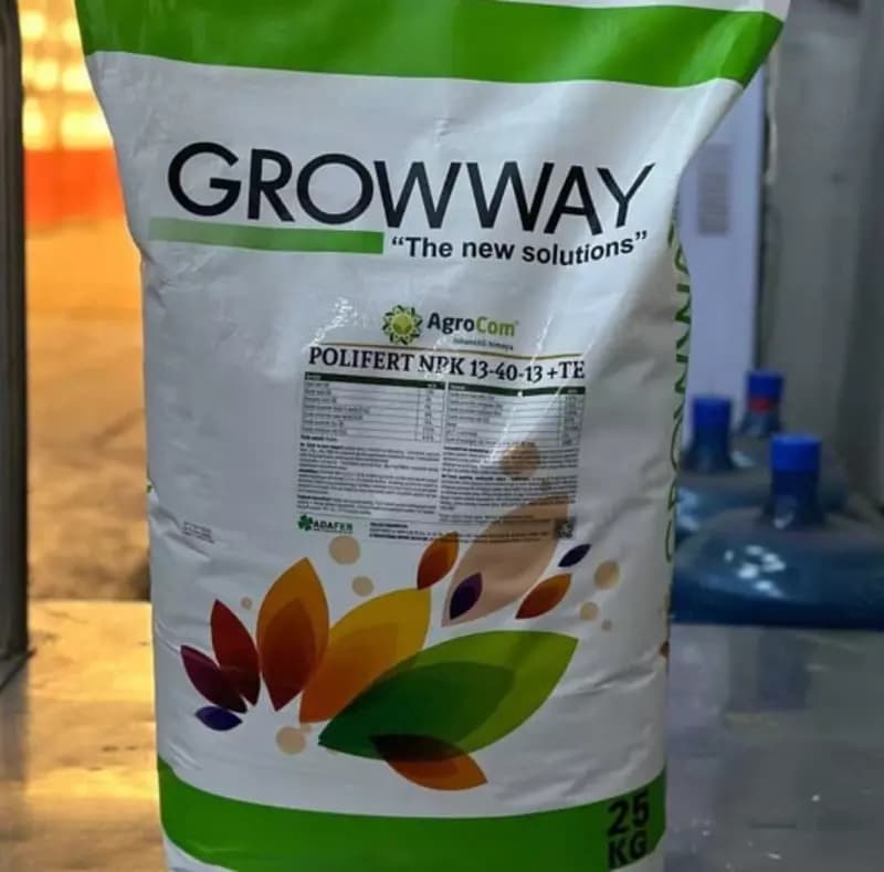Органо-минеральное удобрение ”Growway” Рolifert Npk 13-40-13+TE (25 кг) — 2