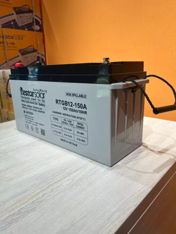Гелевая аккумуляторная батарея RestarSolar RTGB12-150A — 2