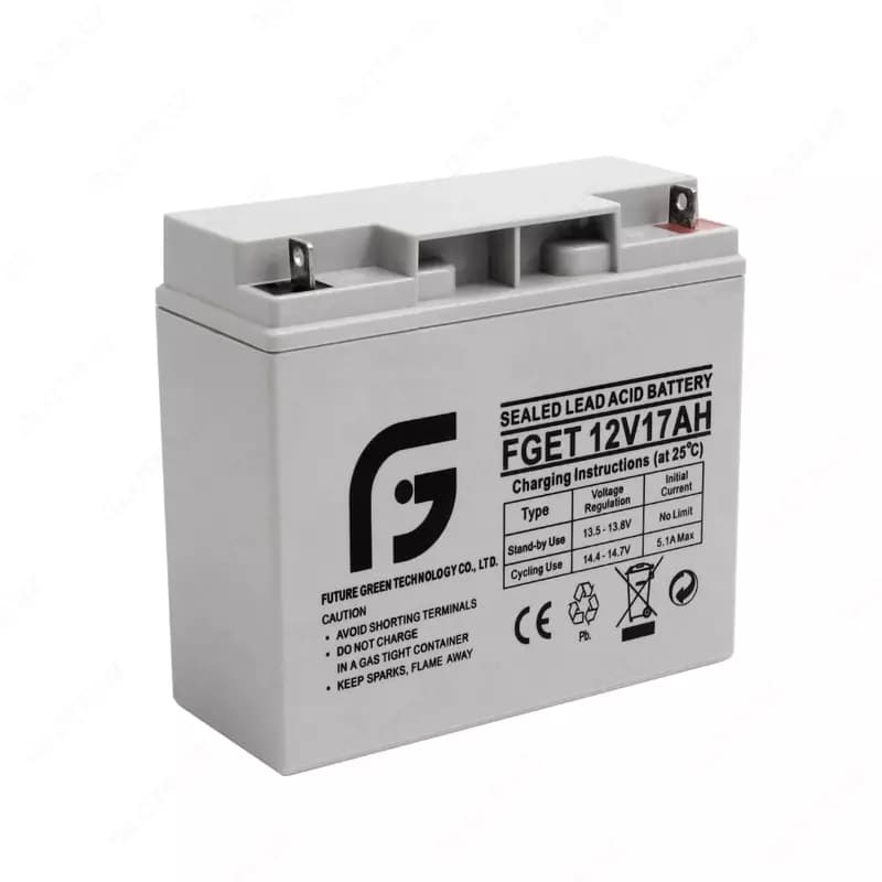 Аккумулятор FGET-12v 17AH (Свинцово-кислотный) Белый — 2