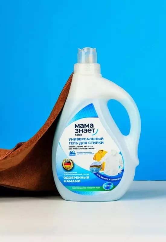 Универсальный гель для стирки “Мама знает” 1,5 — 1