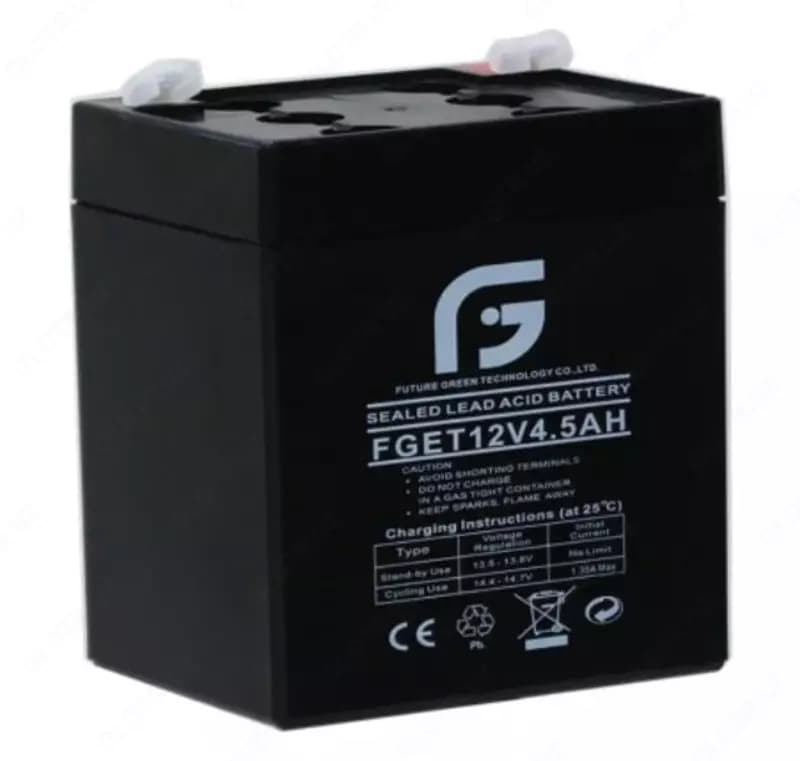 Аккумулятор FGET-12v 4.5AH (Свинцово-кислотный) Черный — 1