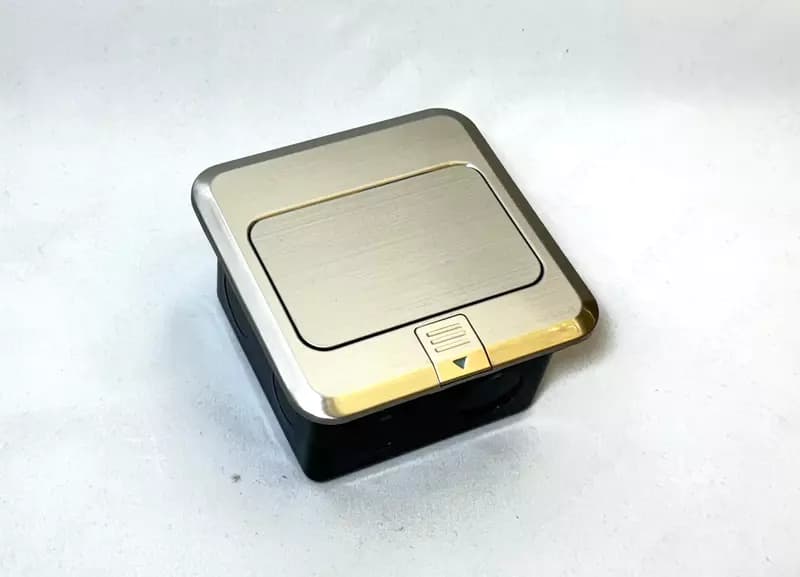 Настольная розетка Лючок Короб Напольная встраиваемая Мебельная розетка Socket — 2