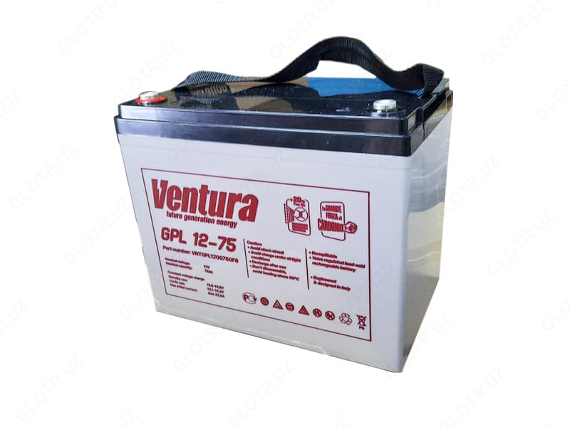 Аккумуляторная батарея Ventura 75Ah для ИБП (UPS) по технологии AGM — 1