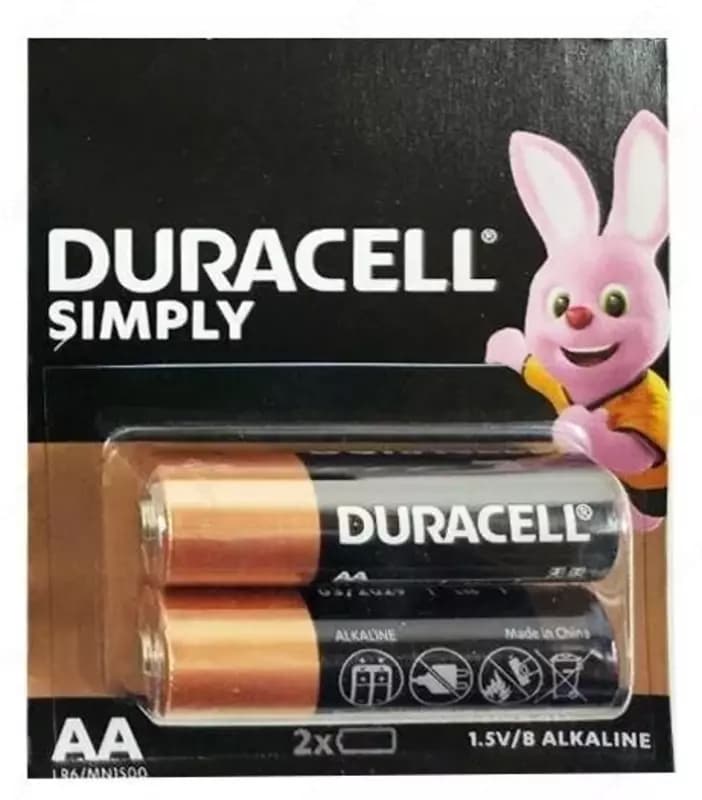 Батарейки Duracell AА SIMPLY, 2 шт — 2