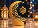 Декор «Ramadan Mubarak» с подвеской
