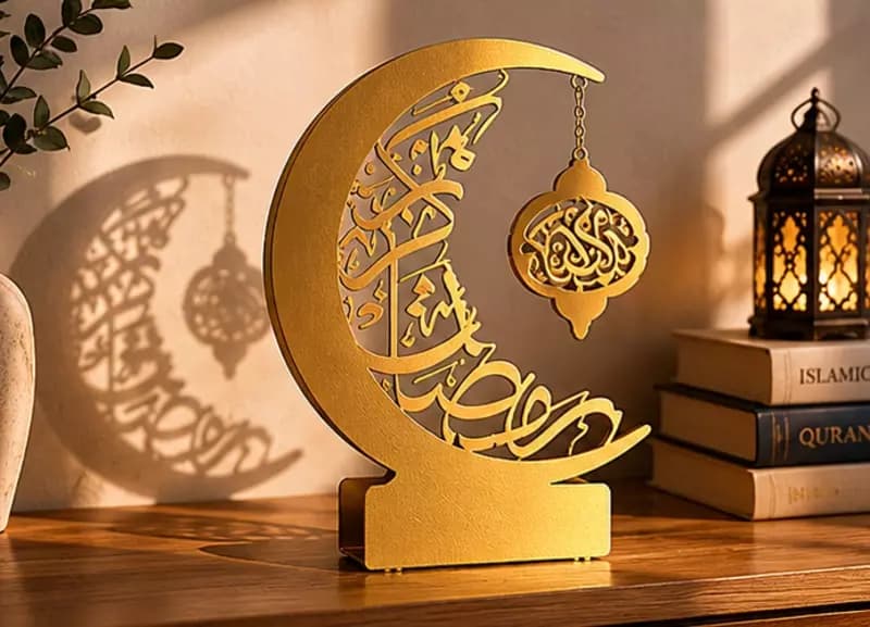 Декор «Ramadan Mubarak» с подвеской — 2