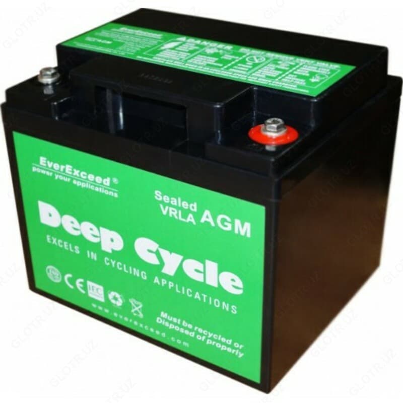 АККУМУЛЯТОР DEEP CYCLE AGM DP-1255 — 1