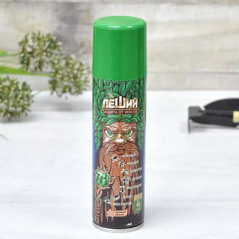 Универсальный аэрозоль Рефтамид ”Леший” от укусов (150ml) — 3