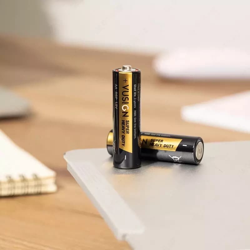 Батарейки AА R6P 1.5V 4шт EL205 Deli (блистер) — 2