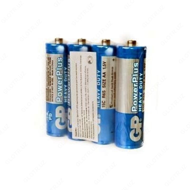 Батарейка GP POWERPLUS 1.5V (R03) AAA 4*Целлофан — 2