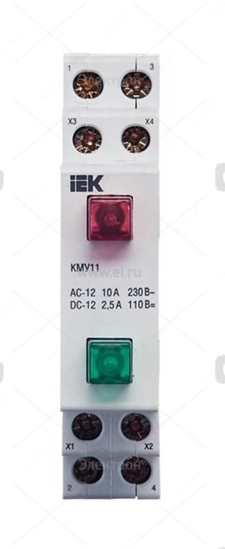 Кнопка управления модульная КМУ11 IEK — 2