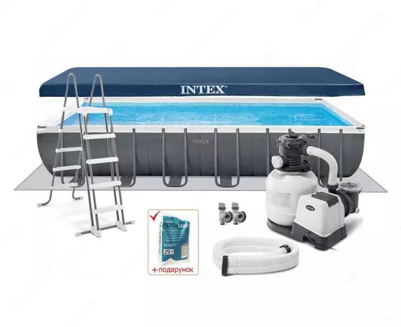 Прямоугольный Бассейн INTEX 26364 Ultra XTR Frame — 4