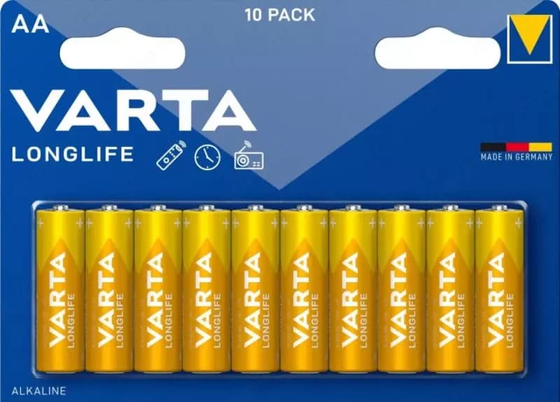 Батарейка АА Varta LONGLIFE — 1