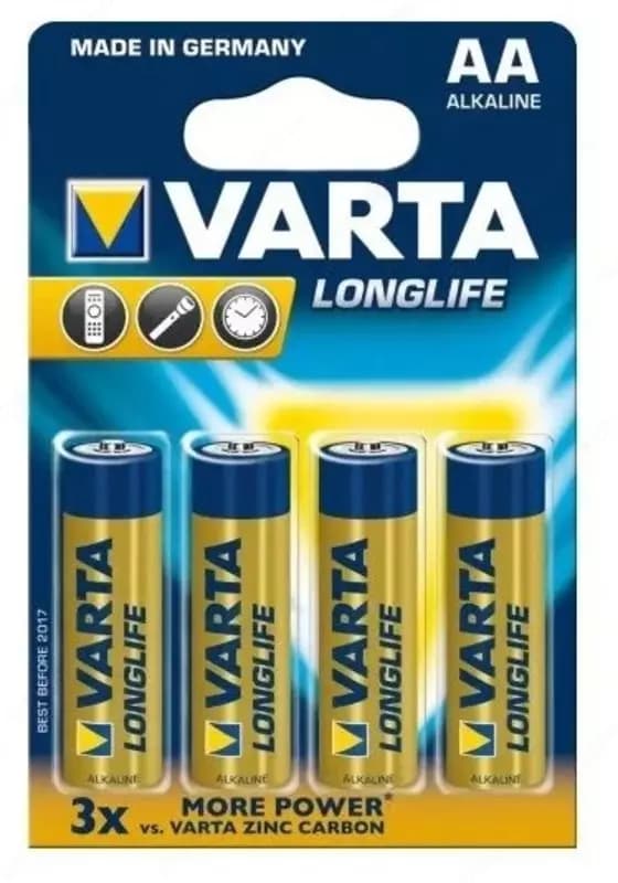 Батарейка АА Varta LONGLIFE — 2