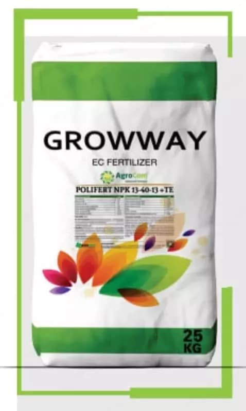 Органо-минеральное удобрение ”Growway” Рolifert Npk 18-18-18+TE (25 кг) — 2