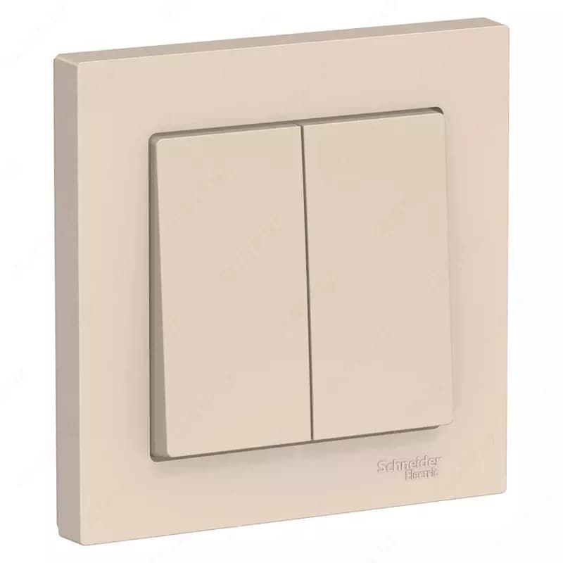 DUO (2 VKL) — Black / Mebel / Choco / Matte Grafit выключатель — 3