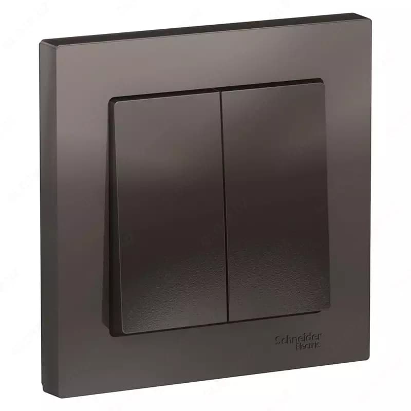 DUO (2 VKL) — Black / Mebel / Choco / Matte Grafit выключатель — 4