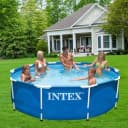 INTEX 28200 — Круглый каркасный бассейн 305×76 см