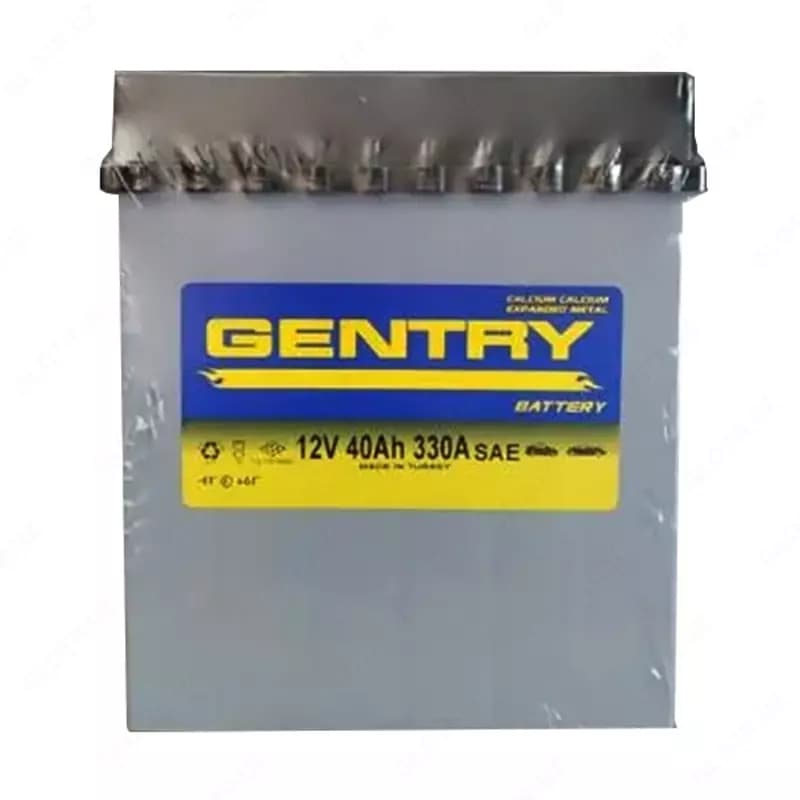 Аккумулятор для авто GENTRY 12v40 (Турция) — 2