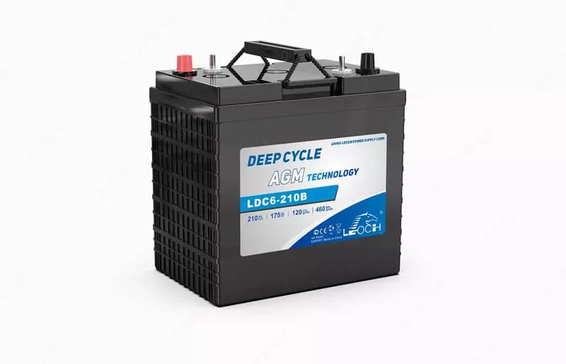Полутяговый аккумулятор AGM/GEL 24 V 165 Ah LEOCH — 4