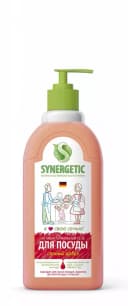 Средство для мытья посуды и детских игрушек Synergetic ”Арбуз” 103055, 0.5 л