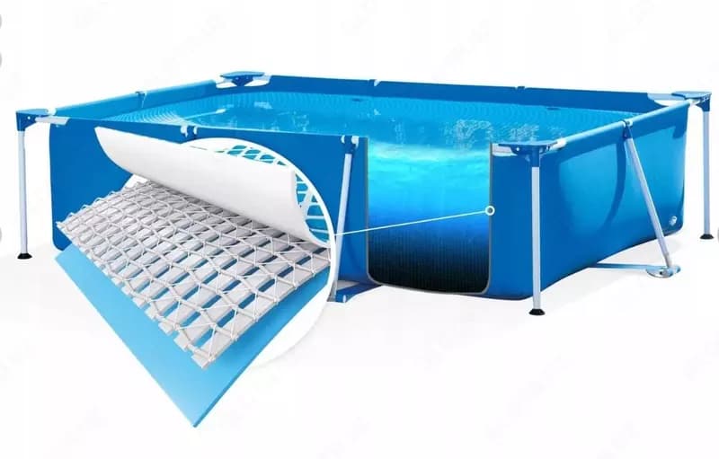 INTEX 28270 Rectangular Frame Pool — Прямоугольный бассейн 220×150×60 см — 2