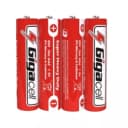 Батарейка ААА Gigacell Super Heavy Duty alkaline, 4 шт в пленке