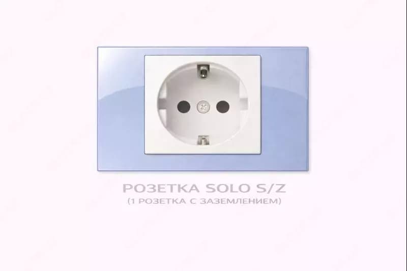 Розетка SOLO S/Z (1 розетка с заземлением) — 3