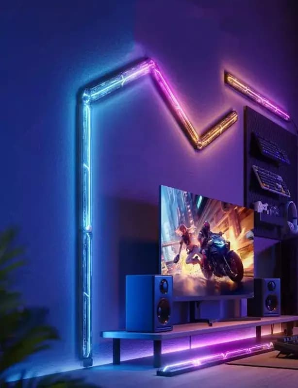 Набор настенных светильников Govee H1063 Gaming Wall light Expansion Kit, 2шт, RGBIC, WI-FI/Bluetoot — 2