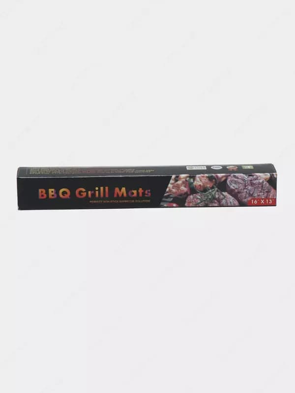 Многоразовый коврик для гриля ”BBQ” антипригарное покрытие, 16 х 13 см (5 шт) — 5