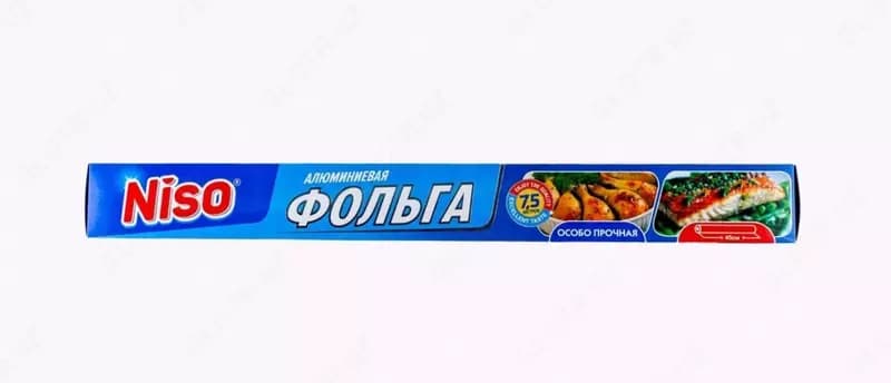 Алюминиевая фольга ”NISO” 45 см × 100 м — 1