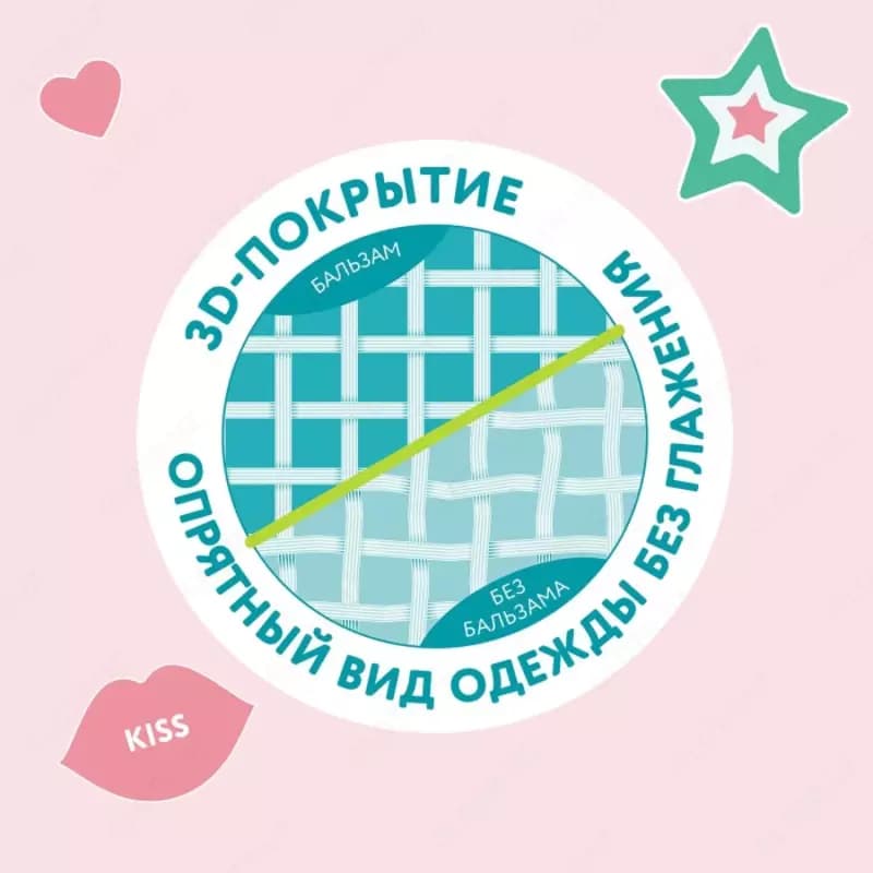 Lovular Бальзам-ополаскиватель для детского белья Sweet kiss 2 л — 3