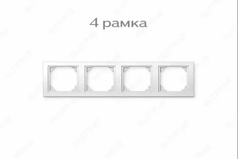 4-постовая рамка для розеток — 2