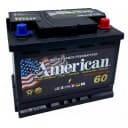 Аккумулятор для авто AMERICAN 12v60 (Турция)