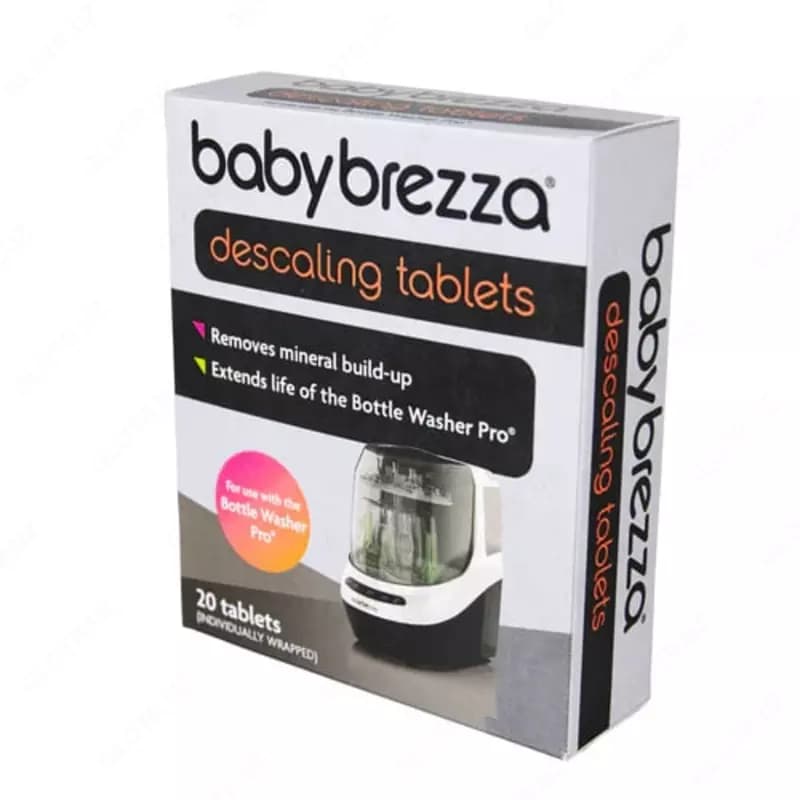 Таблетки (от накипи) для моющего средства Bottle Washer Pro "Baby Brezza" 20 шт. (Арт. - BRZ0174) — 1