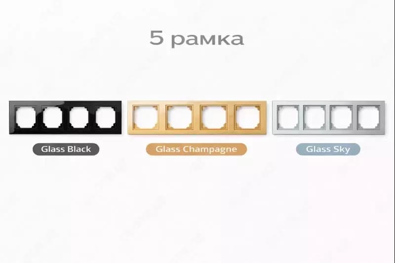 5 рамка для розеток — 1