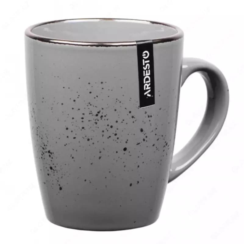 Чашка Ardesto Bagheria 360 мл, Grey, керамика (12 шт в коробке) — 1