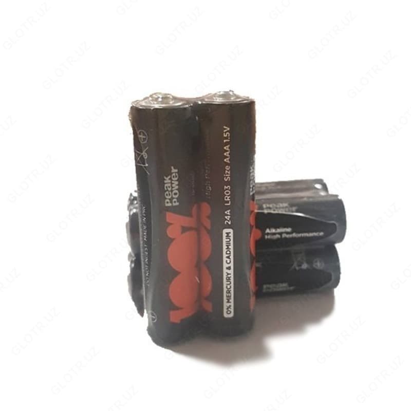 Батарейка GP Peak Power Alkaline (LR03) 2*целлофан — 1