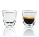 Набор стаканов для кофе De'Longhi SET DLSC310 2GLASS-ESPRESSO DL (MVE)