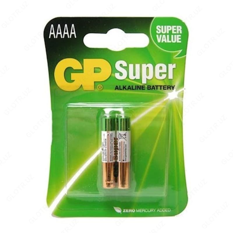 Батарейка GP Super Alkaline AAAA 2BL — 1