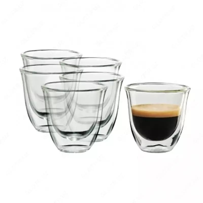 Набор стаканов для кофе De'Longhi DLSC300 6 GLASSES-ESPRESSO 60ML — 1