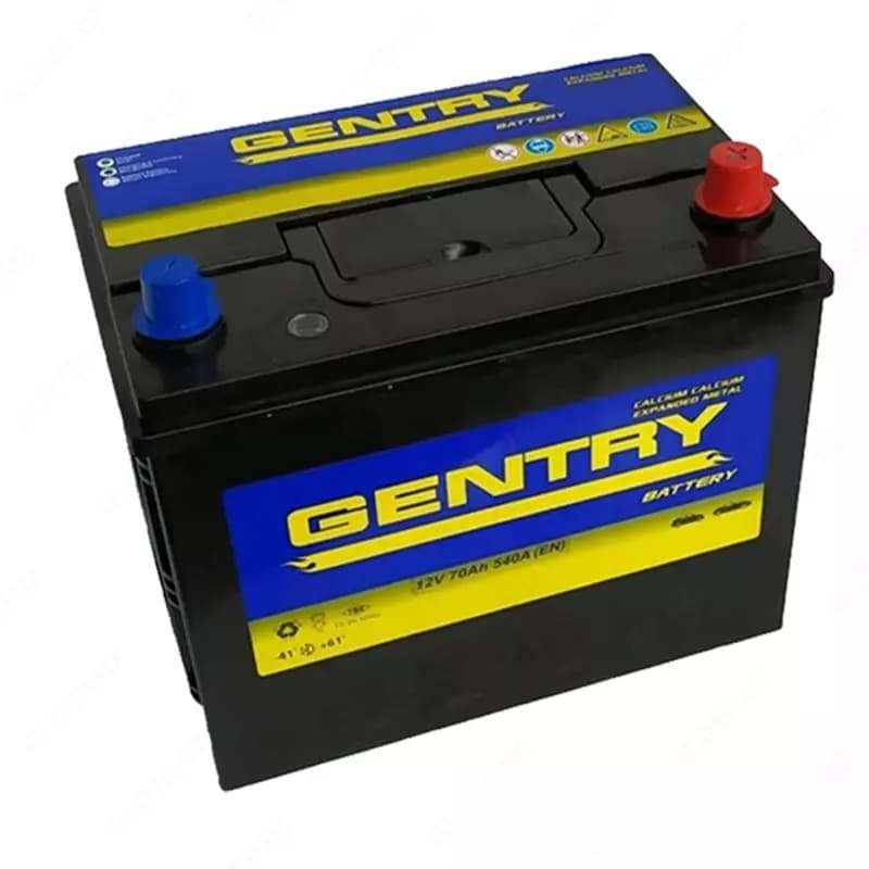 Аккумулятор для авто GENTRY 12v70 (Турция) — 2