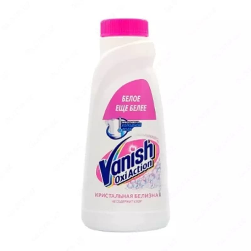 Пятновыводитель, отбеливатель для тканей Vanish Oxi Action, жидкий, 450 мл — 2