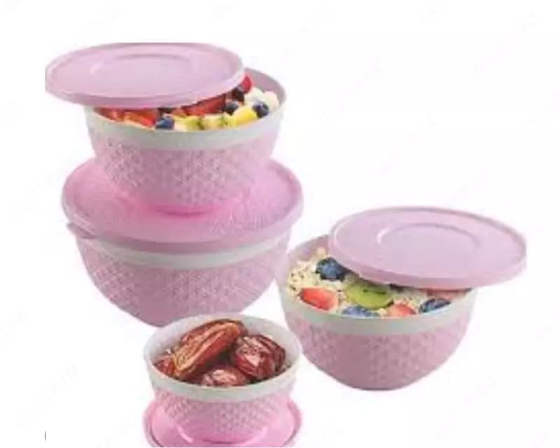 Чашка Элит розовая, 3шт — 5