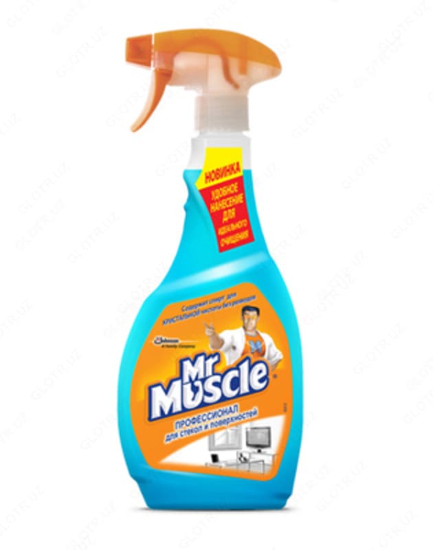 Mr. Muscle спрей для стекол и поверхностей 500 гр После дождя, Лайм — 1