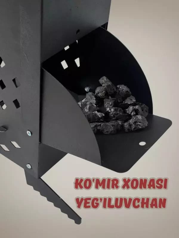 Небольшой, удобный и переносной очаг для пикников — 2
