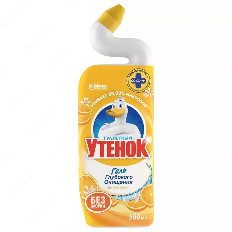 Чистящее средство ”Туалетный утёнок. Гигиена и Белизна” 5-в-1, цитрус, 900 мл — 2